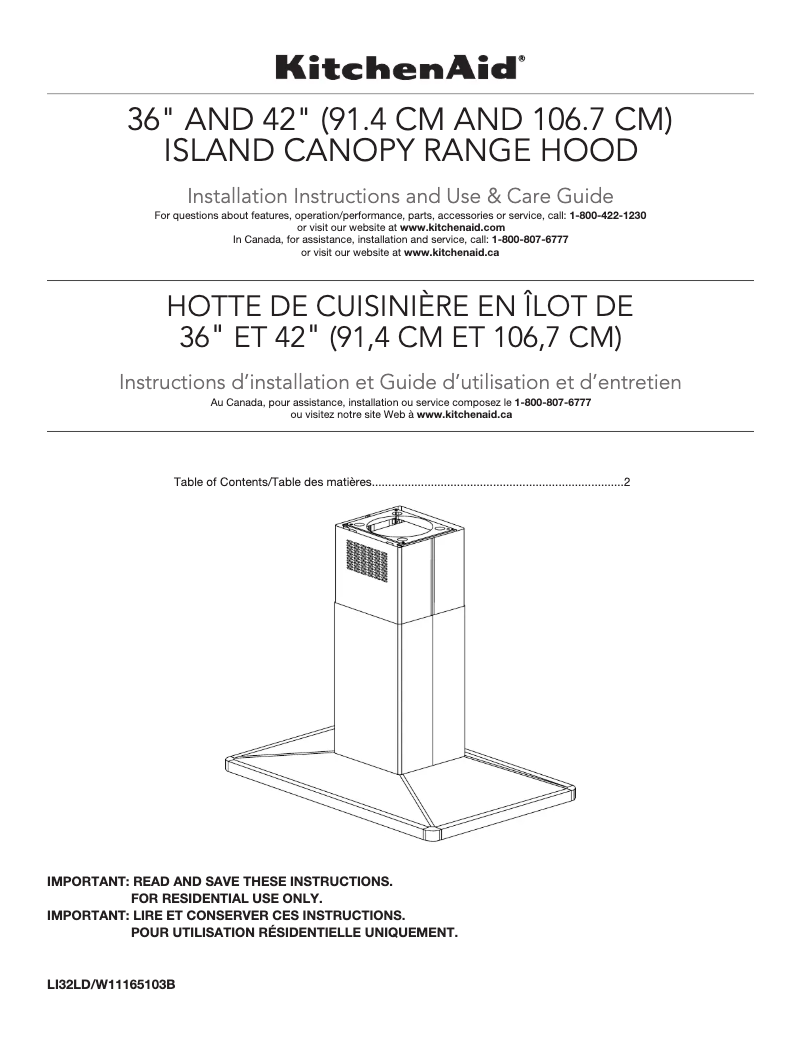 Page 1 de la notice Manuel utilisateur KitchenAid KVIB606DBS
