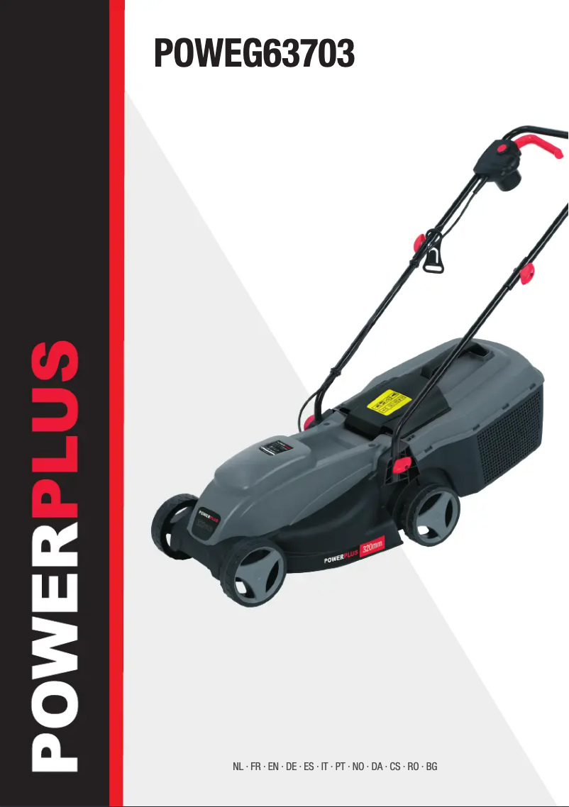 Imagen de la primera página del manual del dispositivo POWEG63703