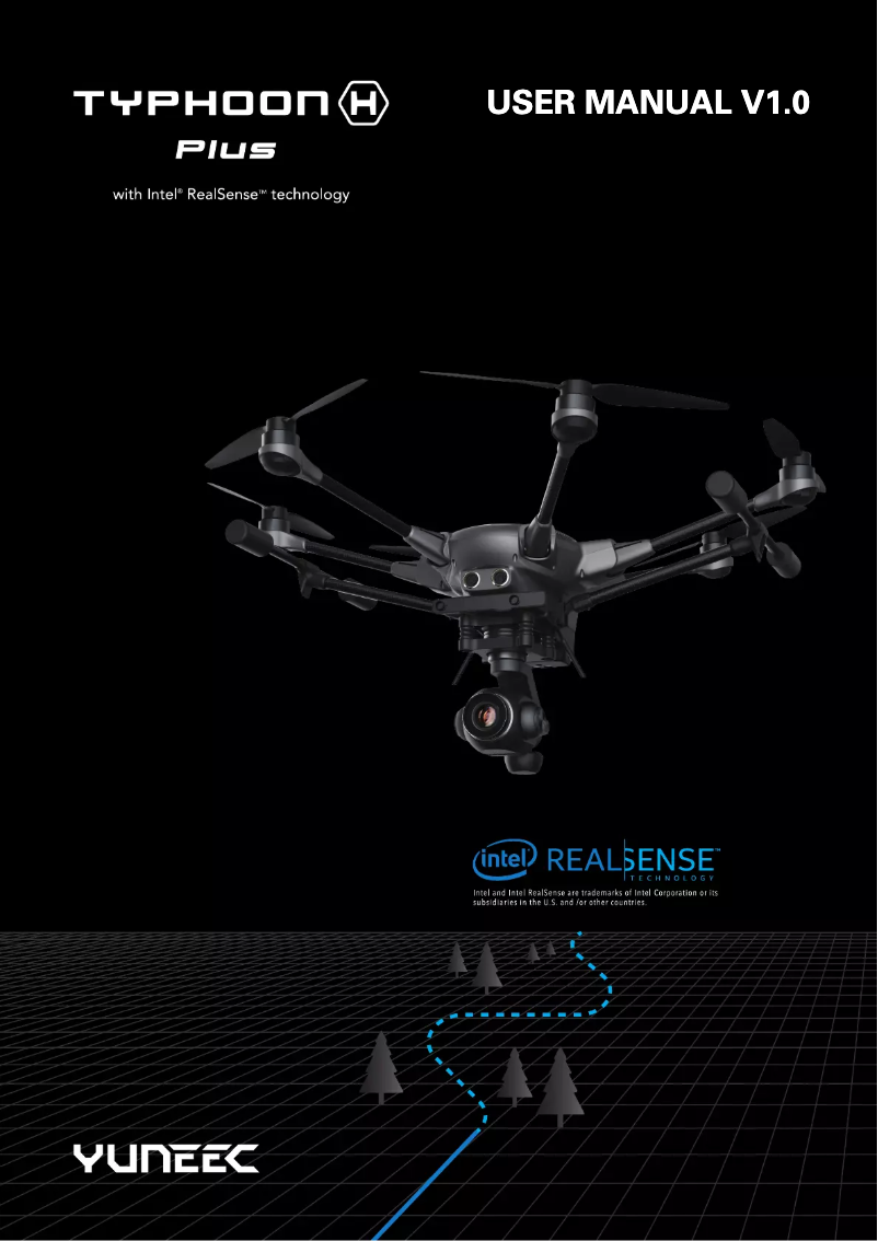 Image de la première page du manuel de l'appareil Typhoon H Plus