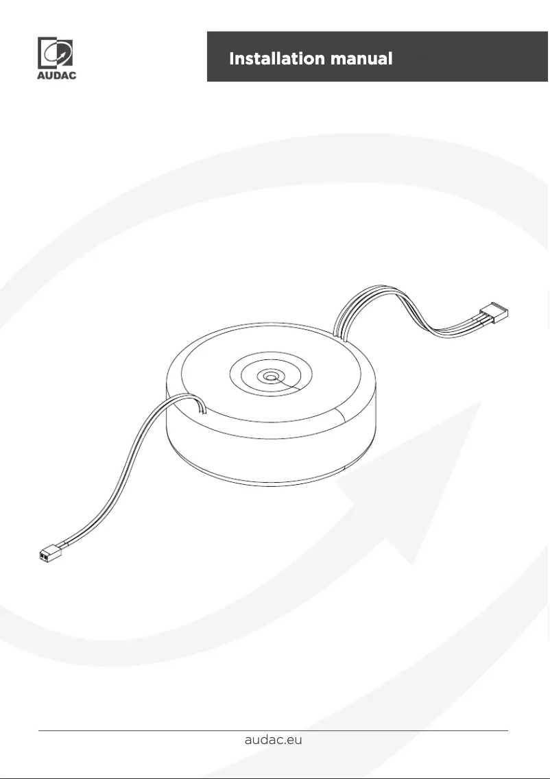 Page n°1 - Manuel utilisateur Audac TRM224