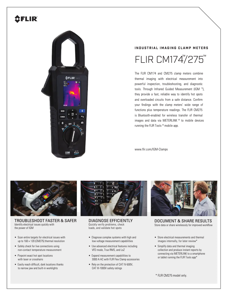 First page image of the manual for CM174