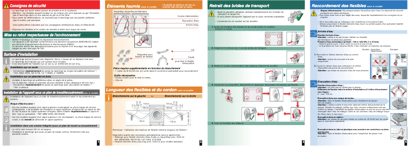 Page n°1 - Manuel utilisateur Siemens WM14P3X9FF
