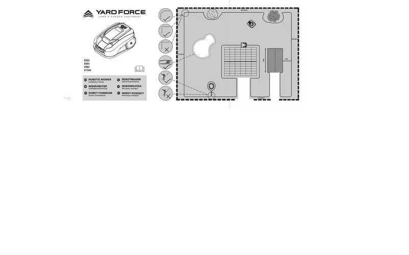 Page 1 de la notice Manuel utilisateur Yard Force X50i
