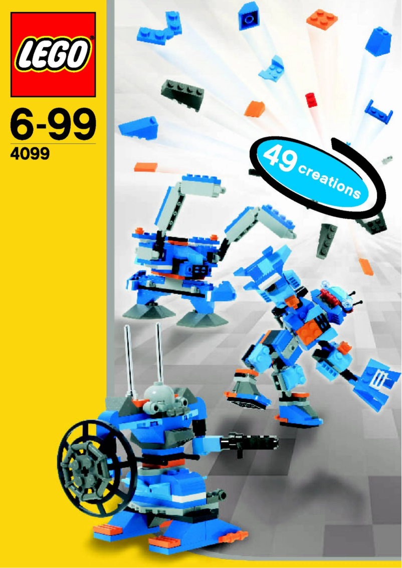 Page n°1 - Manuel utilisateur Lego Robobots