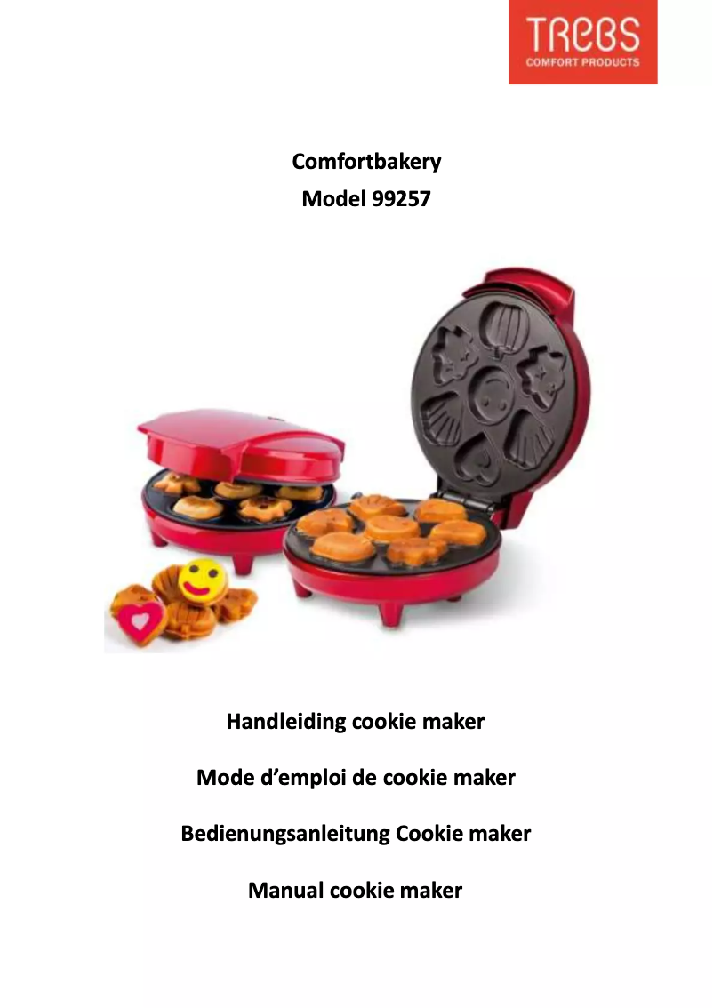 Page n°1 - Manuel utilisateur Trebs Comfortbakery 99257