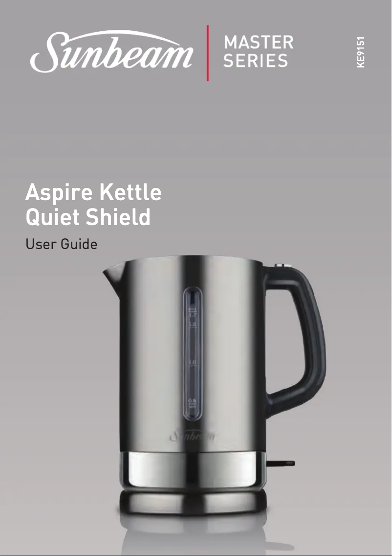 Image de la première page du manuel de l'appareil KE9151