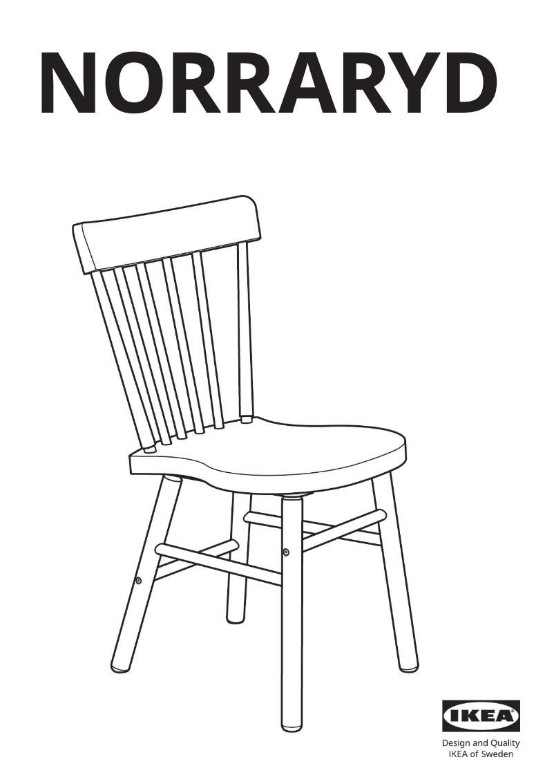 Image de la première page du manuel de l'appareil NORRARYD 805.490.38