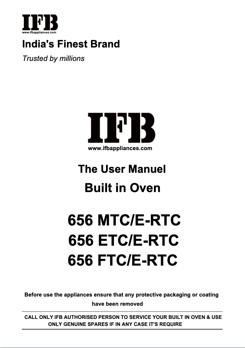 Page n°1 - Brochure IFB 656 MTC/E-RCT