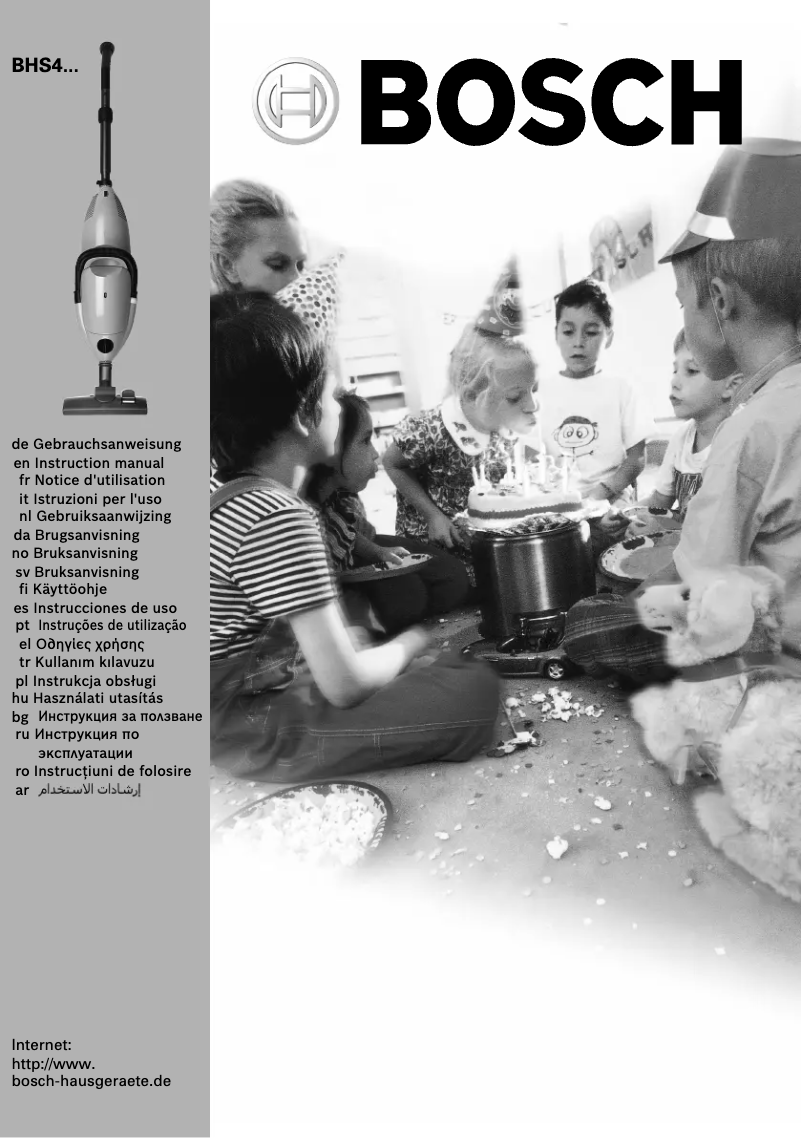 Image de la première page du manuel de l'appareil Flexa BHS41823