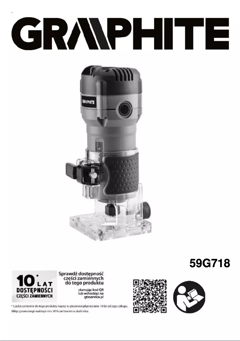 Image de la première page du manuel de l'appareil 59G718