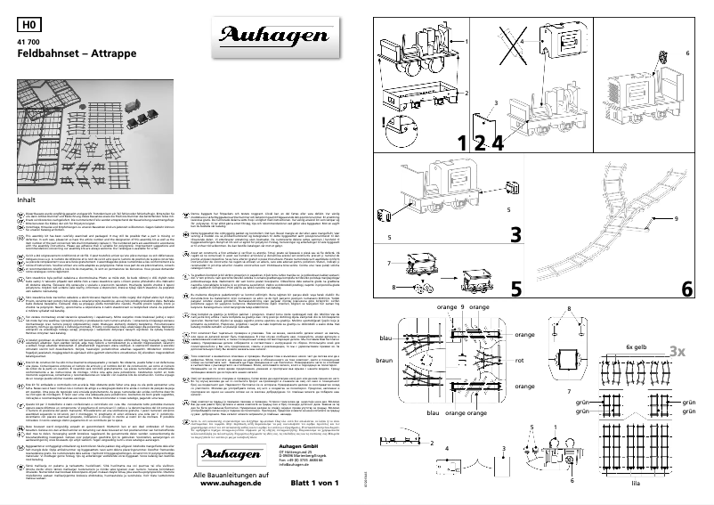 Image de la première page du manuel de l'appareil 41700