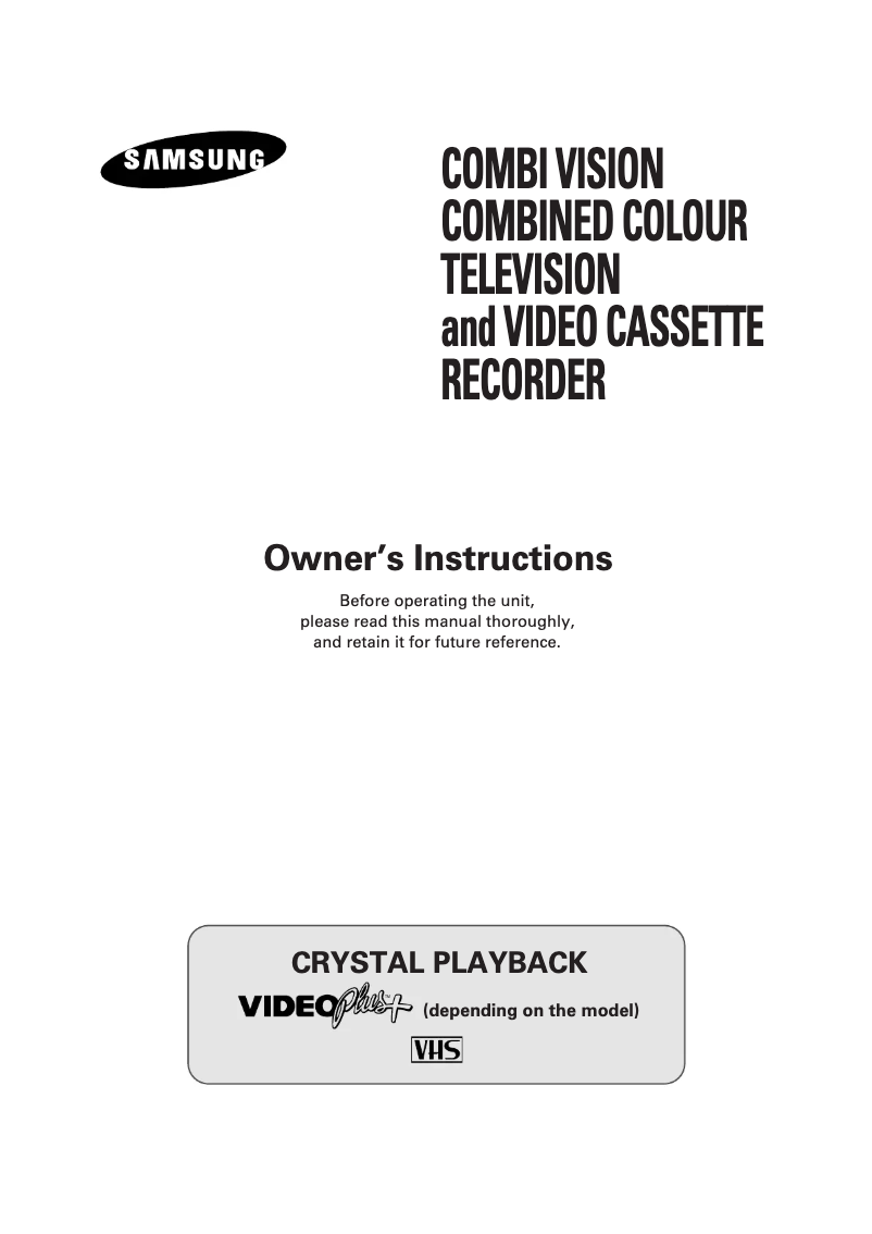 Page 1 de la notice Manuel utilisateur Samsung TX-14N8F