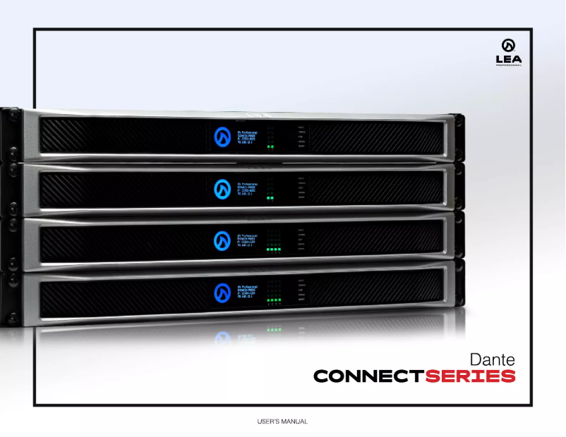 Page n°1 - Manuel utilisateur LEA Connect 704D