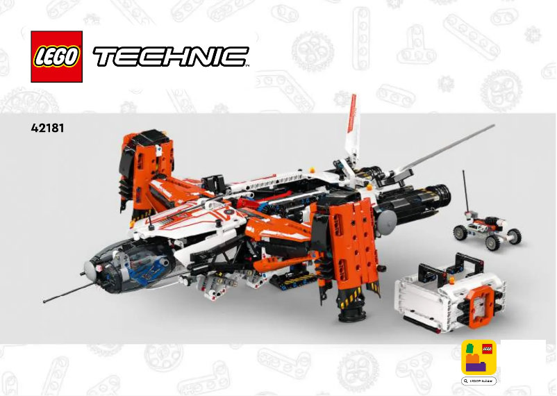 Page n°1 - Manuel utilisateur Lego Technic 42181