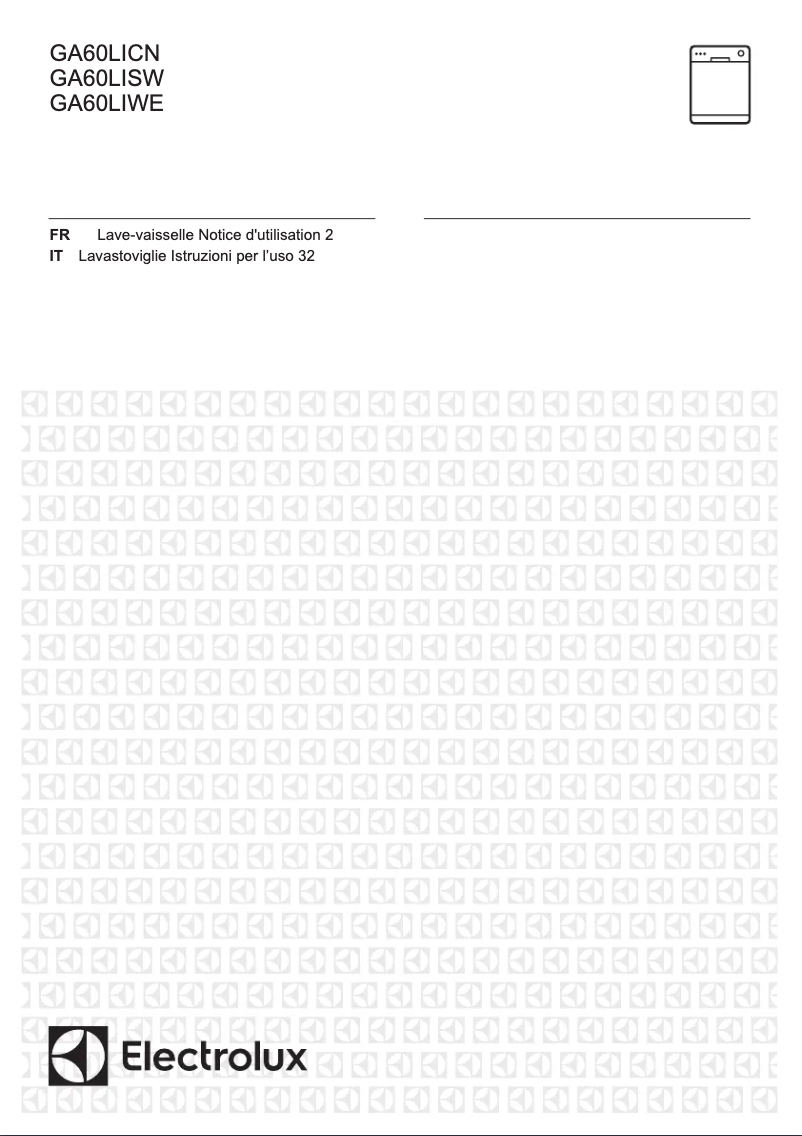 Page n°1 - Manuel utilisateur Electrolux GA60LISW