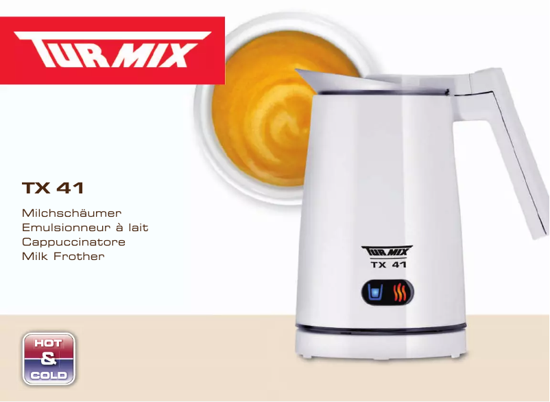 Page 1 de la notice Manuel utilisateur Trumix TX 41