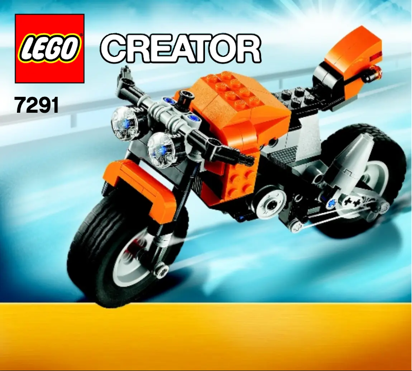Page n°1 - Manuel utilisateur Lego Creator 7291