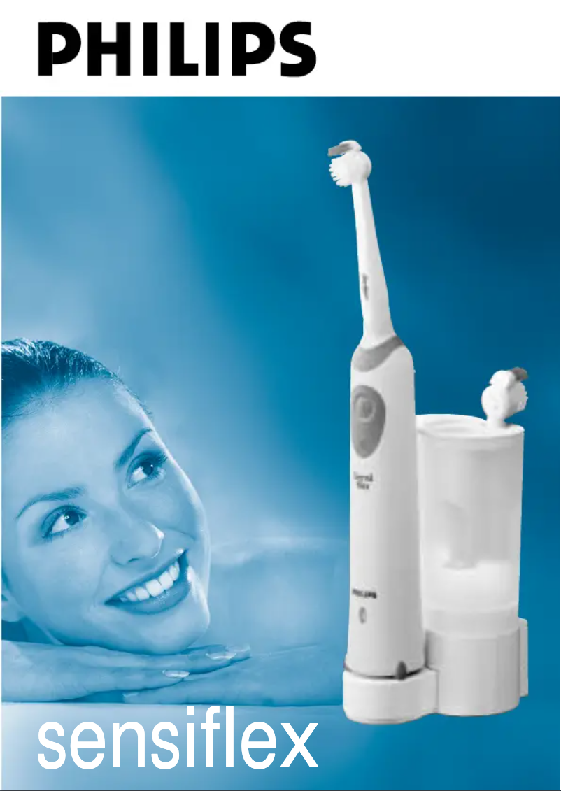 Page n°1 - Manuel utilisateur Philips Sonicare SensiFlex HX1507