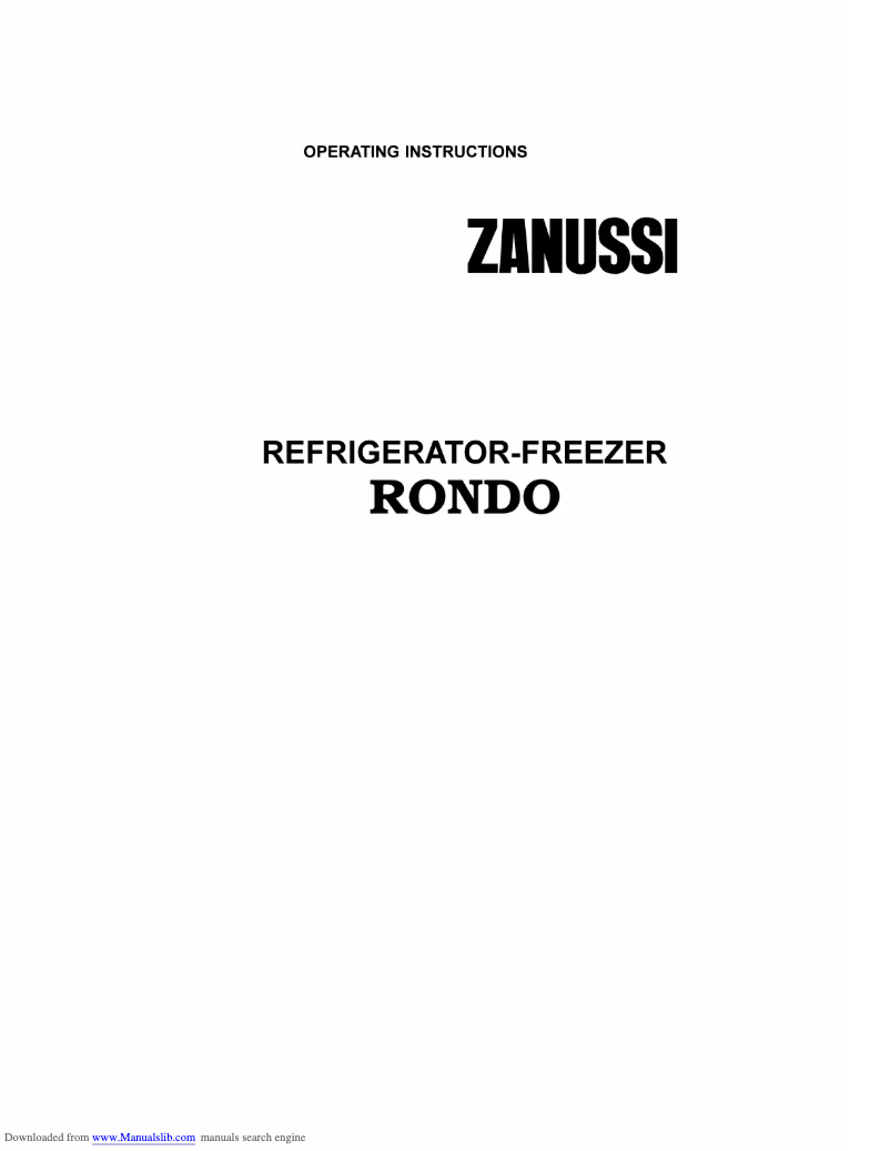 Página 1 del manual Manual de usuario OBH Nordica Rondo