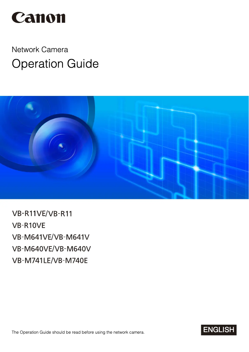 Image de la première page du manuel de l'appareil VB-M640V