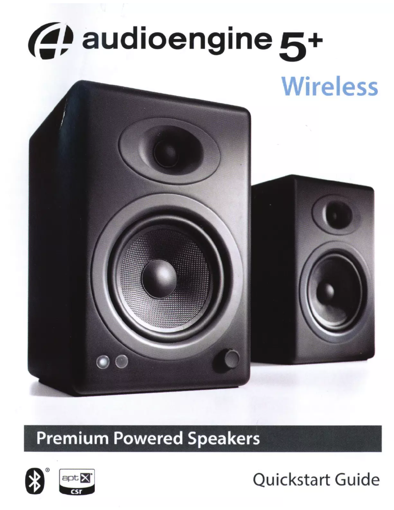 Image de la première page du manuel de l'appareil 5+ Wireless