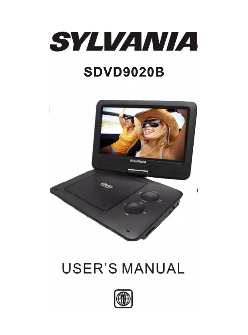 Image de la première page du manuel de l'appareil SDVD9020B
