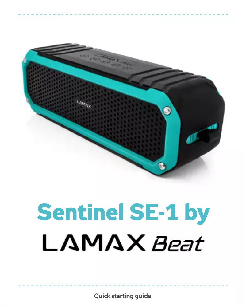 Page 1 de la notice Manuel utilisateur Lamax Sentinel SE-1