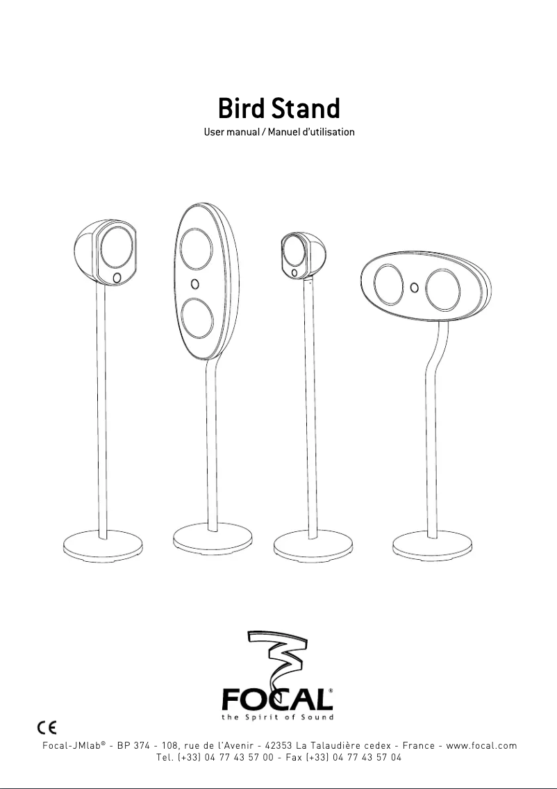 Página 1 del manual Manual de usuario Focal Pied Bird