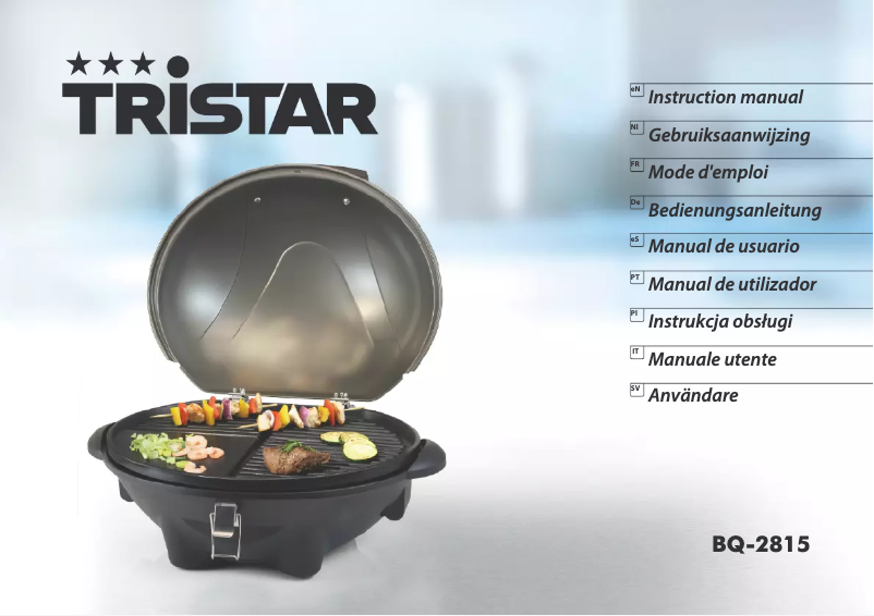 Image de la première page du manuel de l'appareil BQ-2815