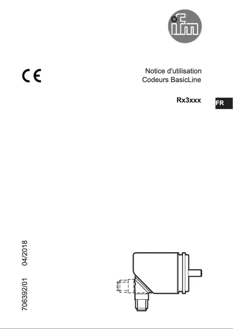 Page n°1 - Manuel utilisateur IFM RO3101
