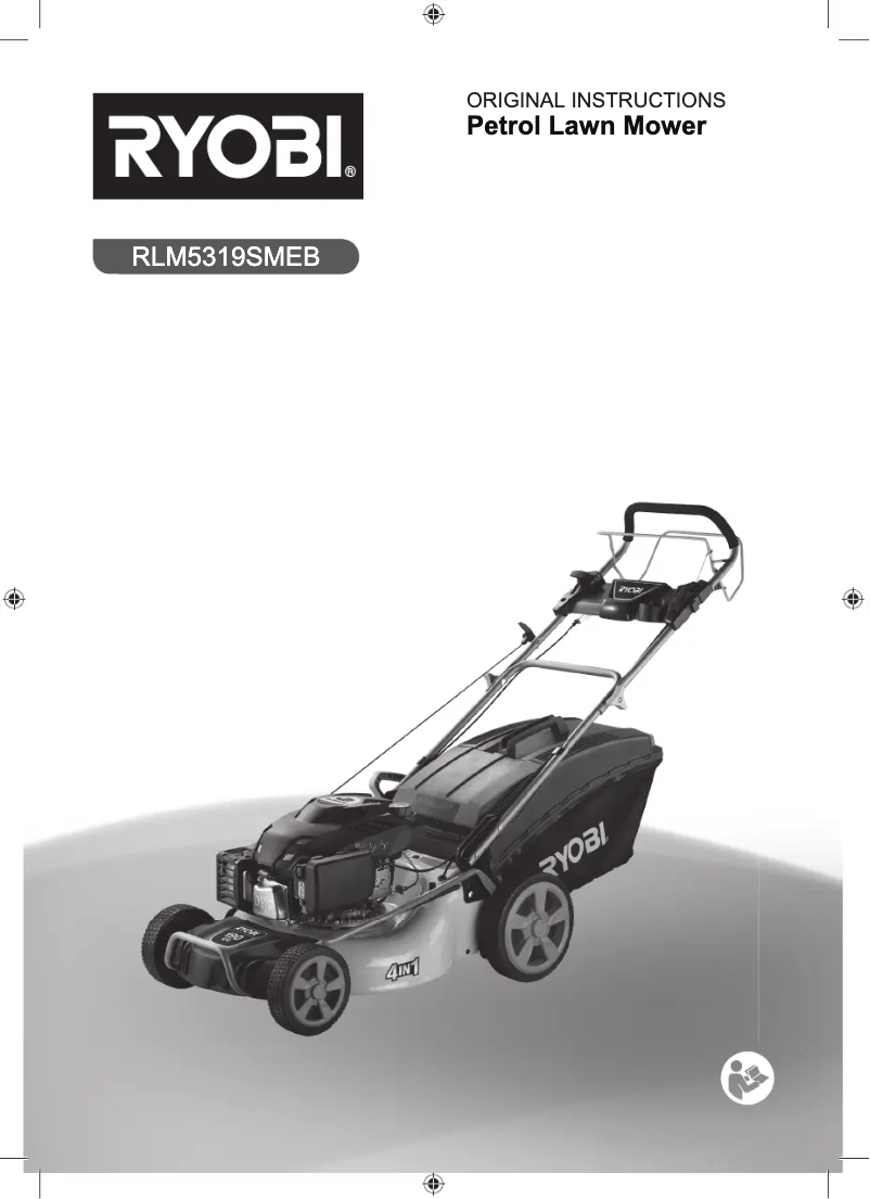 Página 1 del manual Manual de usuario RYOBI RLM5319SMEB