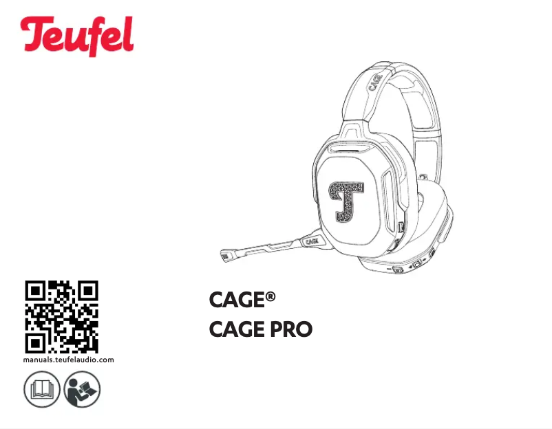 Image de la première page du manuel de l'appareil Cage PRO