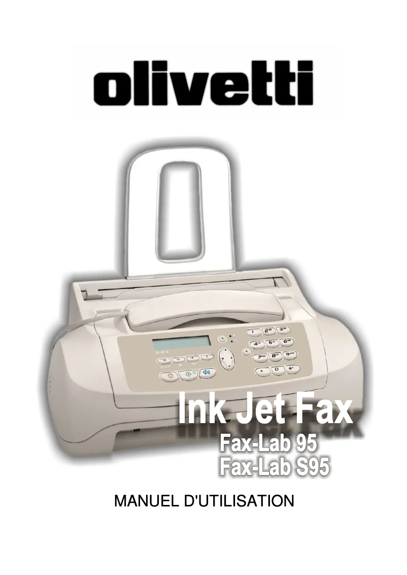 Page 1 de la notice Manuel utilisateur Olivetti Fax-Lab 95