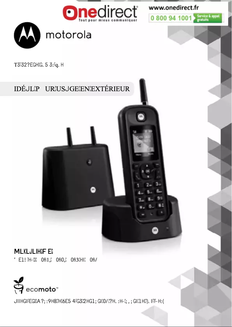 Imagen de la primera página del manual del dispositivo O201