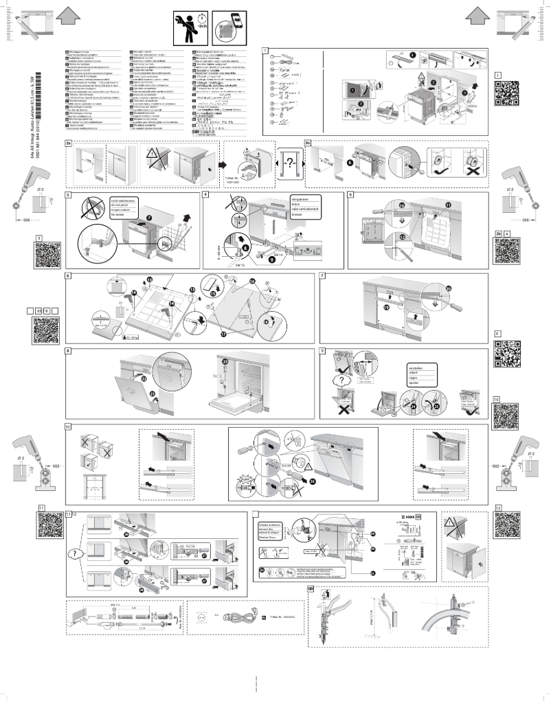 Page n°1 - Manuel utilisateur Bosch SMI4EUS00D