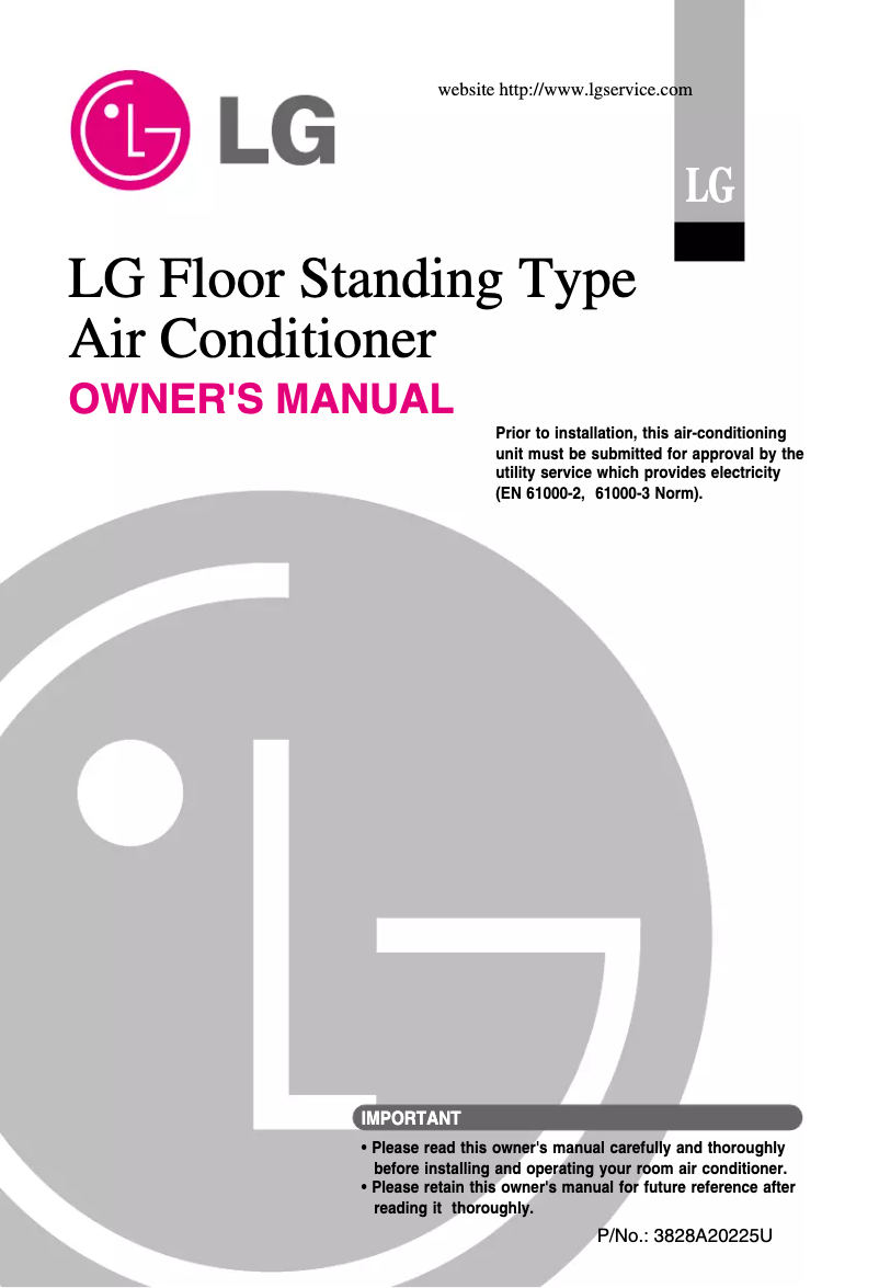 Página 1 del manual Manual de usuario LG LPNH306KA0
