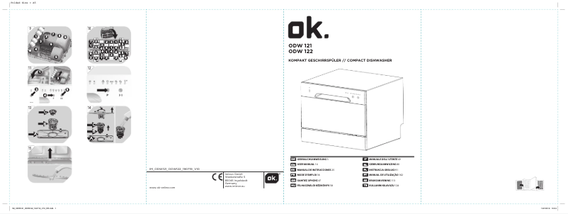 Page 1 de la notice Manuel utilisateur OK ODW 122
