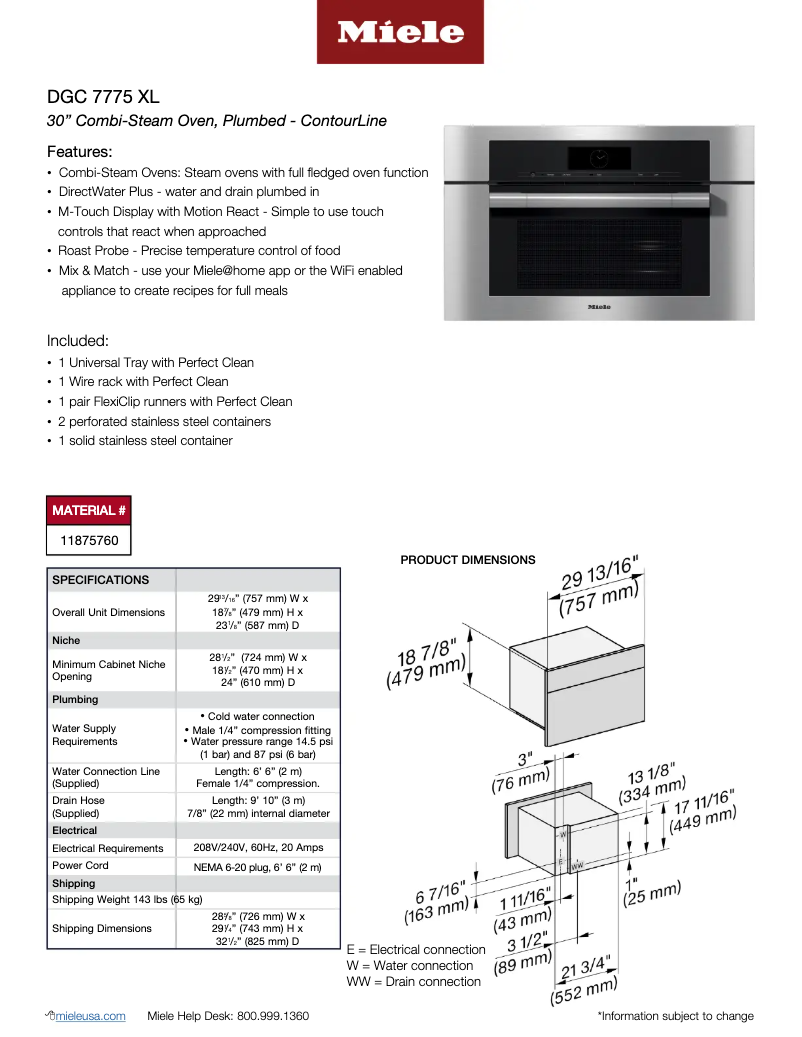 Image de la première page du manuel de l'appareil DGC 7775 XL