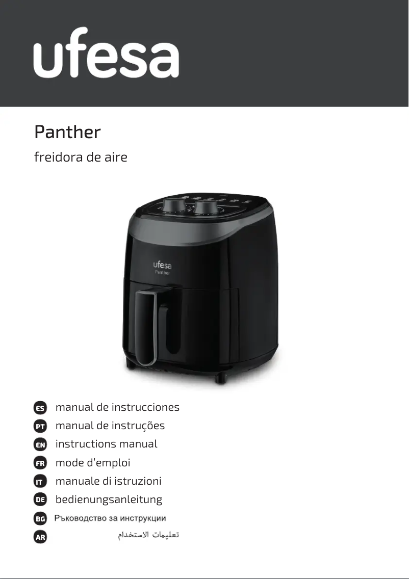 Image de la première page du manuel de l'appareil Panther
