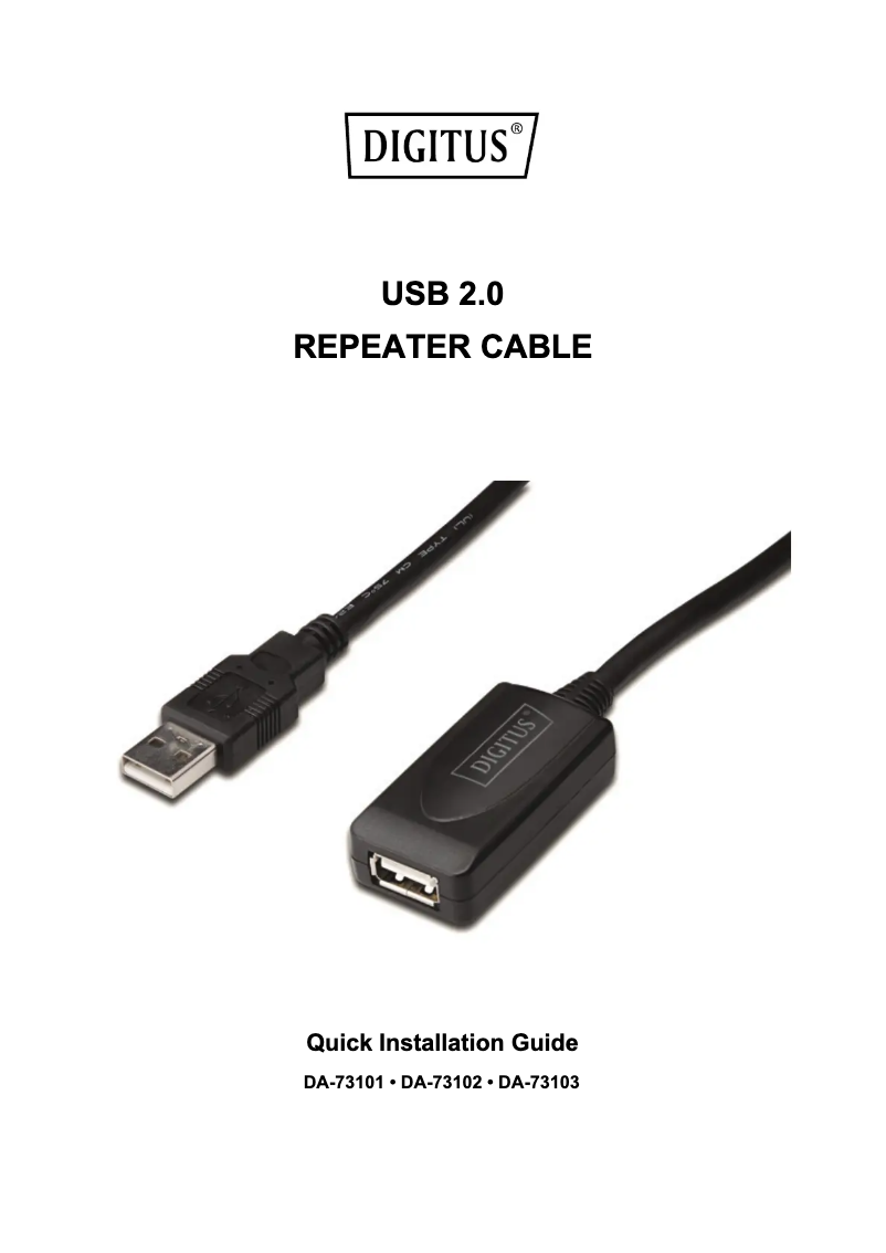 Image de la première page du manuel de l'appareil DA-73102