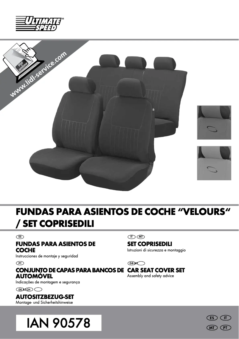 Page 1 de la notice Manuel utilisateur Ultimate Speed FL4322SMART