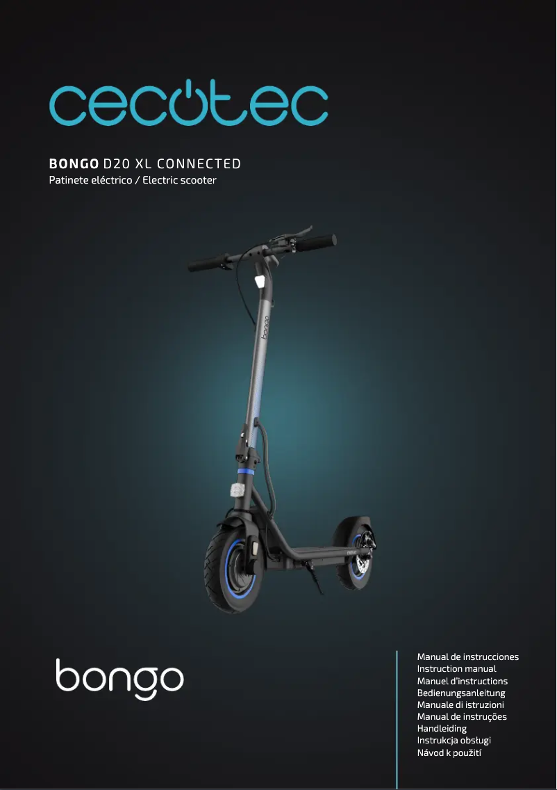 Page n°1 - Manuel utilisateur Cecotec Bongo D20 XL Connected
