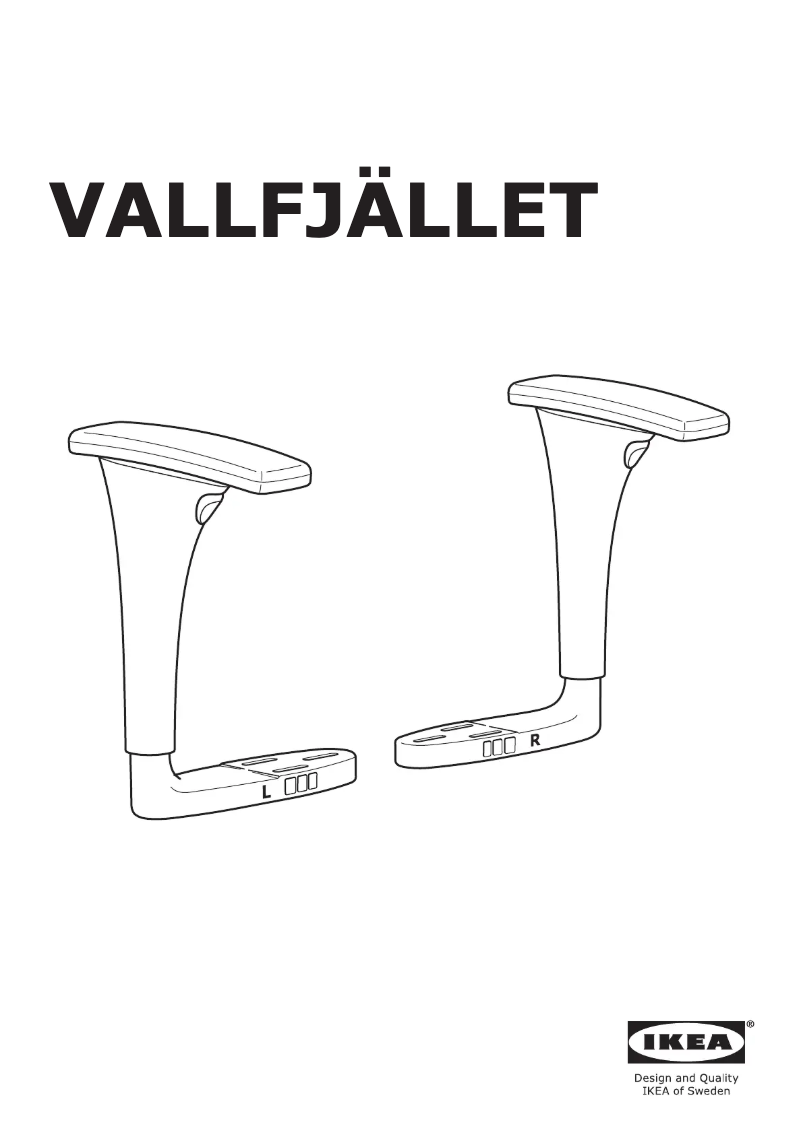 Image de la première page du manuel de l'appareil VALLFJÄLLET 104.684.03