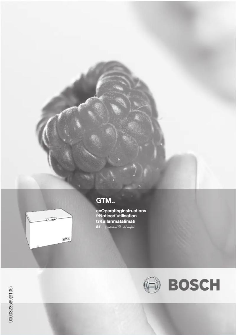 Image de la première page du manuel de l'appareil GTM26T30NE