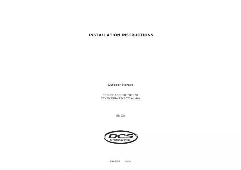 Page n°1 - Guide d'installation DCS ADN1-20X24