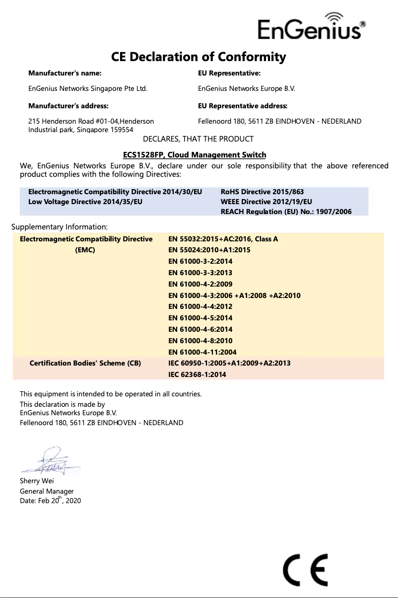 Image de la première page du manuel de l'appareil ECS1552