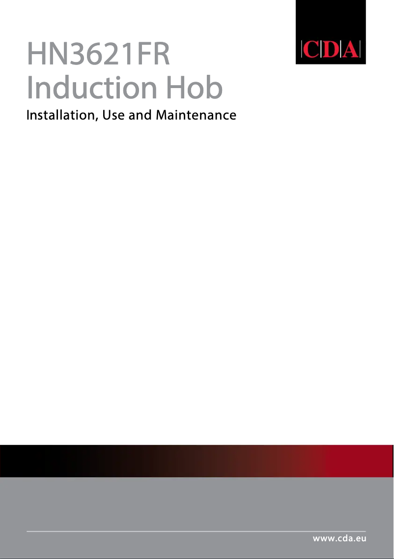 Page n°1 - Manuel utilisateur CDA HN3621FR