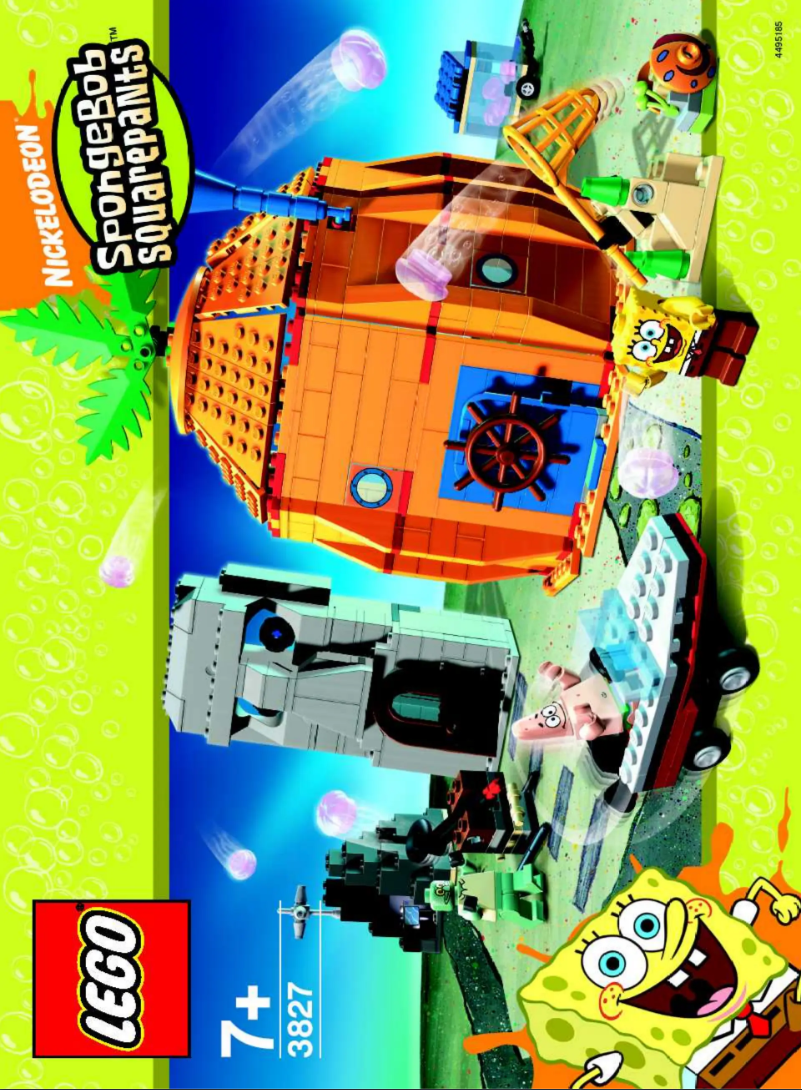 Page n°1 - Manuel utilisateur Lego Spongebob 3827