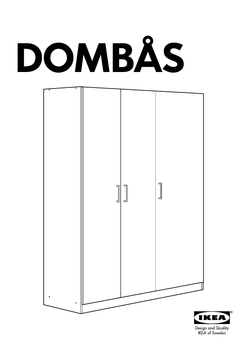 Imagen de la primera página del manual del dispositivo DOMBAS