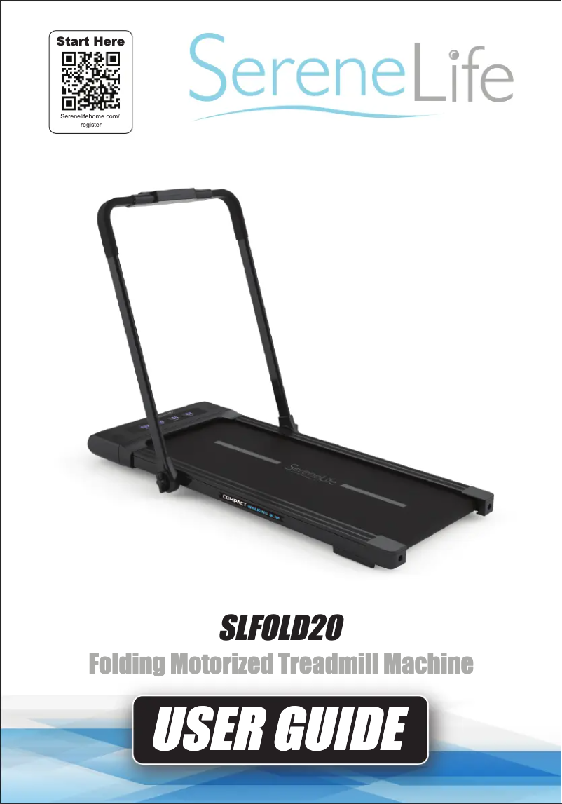 Page 1 de la notice Manuel utilisateur SereneLife SLFOLD20